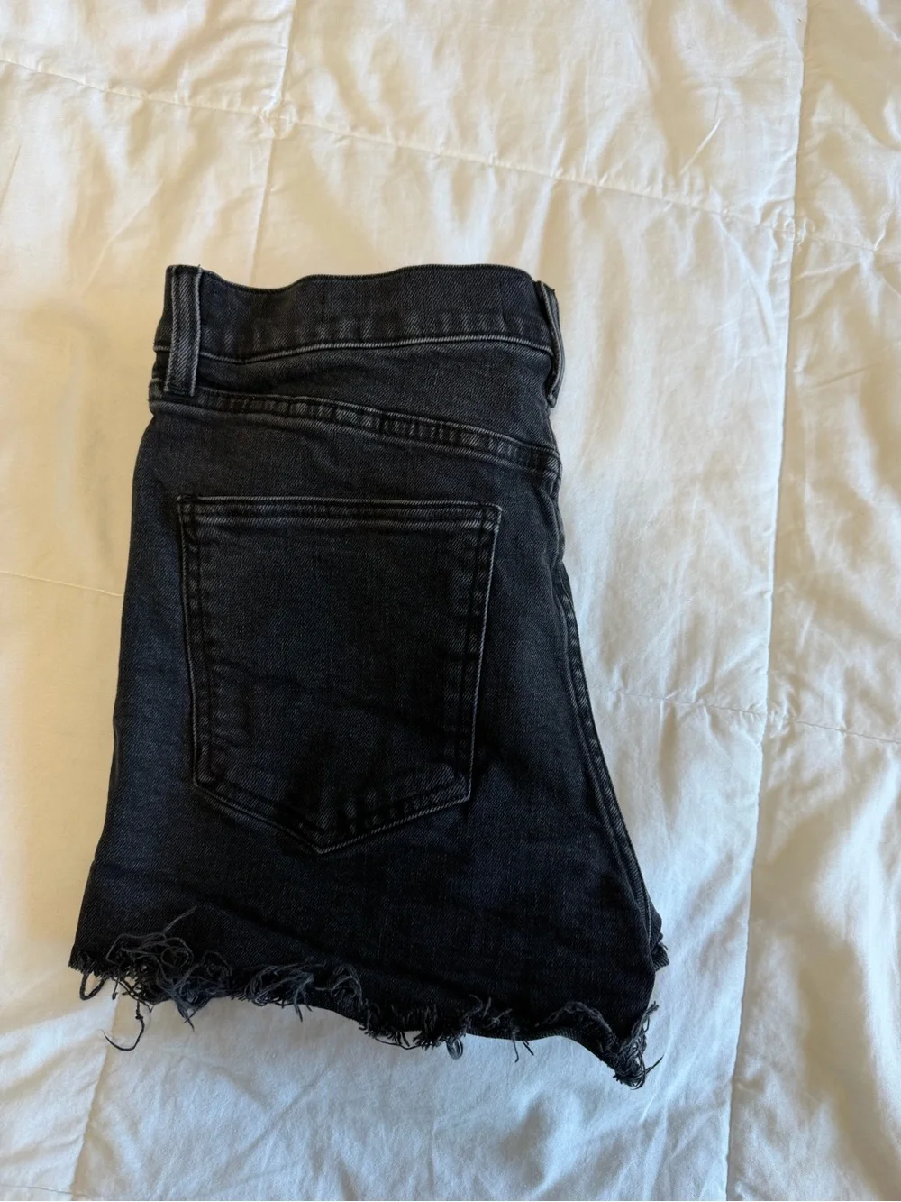 Aritzia Denim Forum high-Rise Black Denim Women’s Shorts
